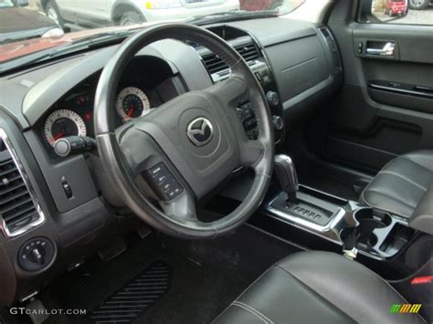 Charcoal Black Interior 2008 Mazda Tribute s Grand Touring 4WD Photo ...