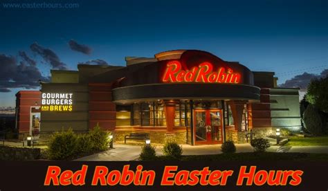 Is Red Robin Open on Easter 2023? Family Friendly Restaurant