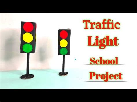 Traffic Light Model for School Project/Traffic signal with light ...