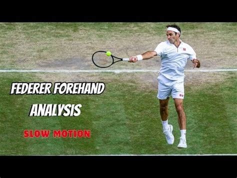 Roger Federer Forehand Slow Motion [ Analysis ] : r/10s