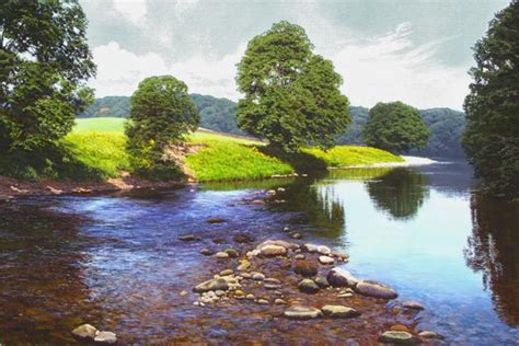 Landscape Oil Paintings By British Artist Michael James Smith