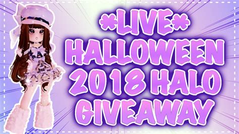 HALLOWEEN 2018 HALO GIVEAWAY *LIVE* - YouTube