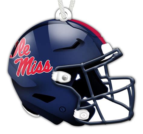 Ole Miss Rebels Helmet Ornament - Etsy