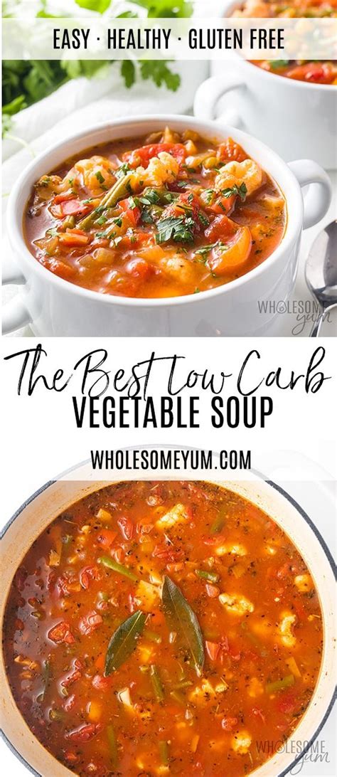 THE BEST KETO LOW CARB VEGETABLE SOUP RECIPE – Mekarlab.net