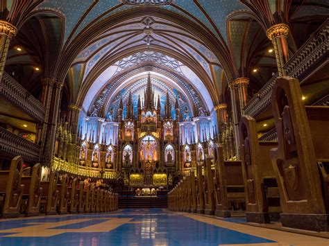 Inside the Notre Dame Basilica- Montreal [5104X3828] – Building Gallery