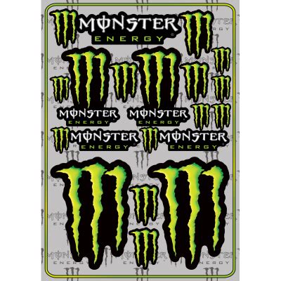 Monster Energy Decals Large Pack – MxNumbers