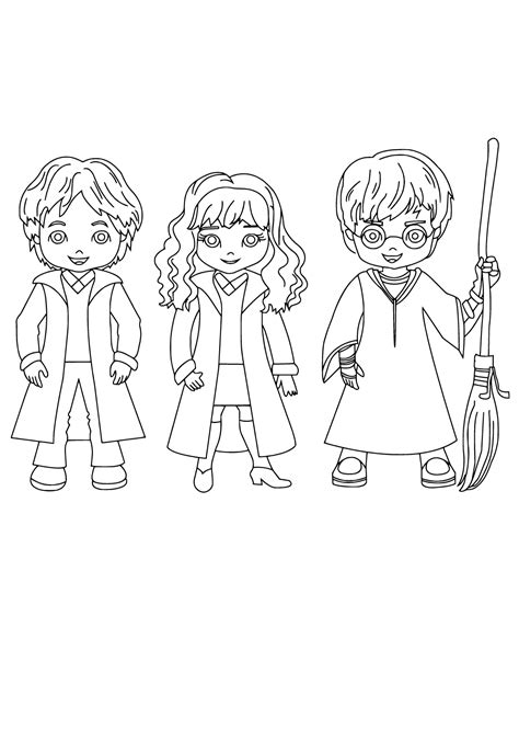 Pictures Of Harry Potter Characters To Colour - Infoupdate.org