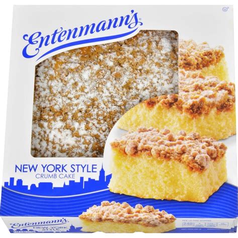 Entenmann's New York Style Crumb Cake (18 oz) - Instacart