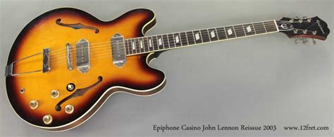 2003 Epiphone Casino John Lennon Thinline | www.12fret.com