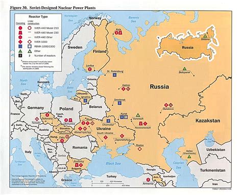 Russia and the Former Soviet Republics Maps - Perry-Castañeda Map ...