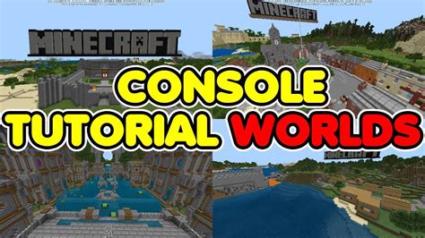 Minecraft Console Edition Tutorial World Map (1.19) - All Editions ...