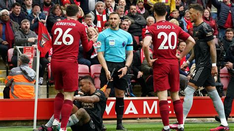 PGMOL to review linesman elbow on 'big baby' Andy Robertson during Liverpool 2-2 Arsenal | Flipboard