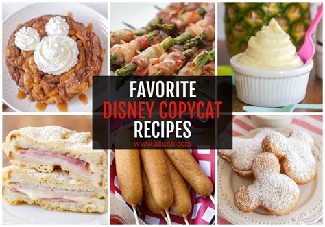 20+ Disney Recipes {Copycat + Disney-Inspired} | Lil' Luna