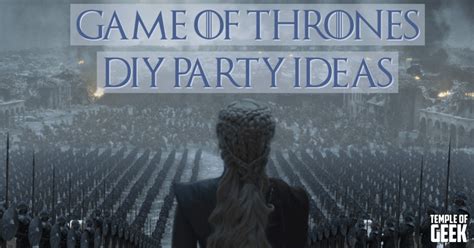 Game Of Thrones Party Ideas, decor, menu and more