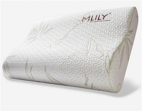 MLILY® Bamboo Contour Memory Foam Pillow | QE Home