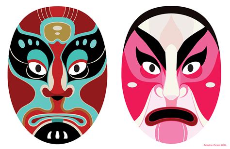 Chinese Opera Masks on Behance