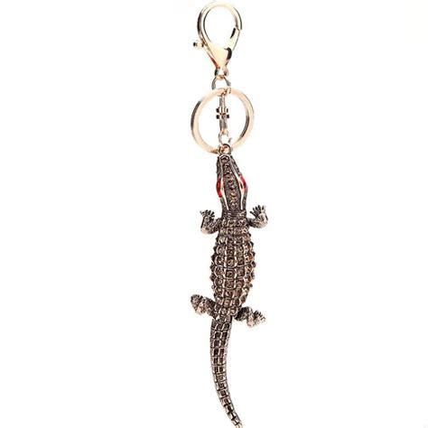 Lovely Crocodile Keychain Birthday Gift For Best Friend Fashion Cool ...