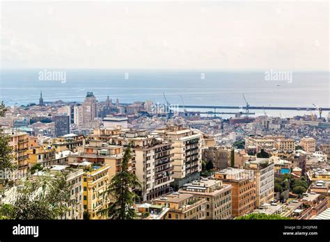 Port of Genoa in Italy Stock Photo - Alamy