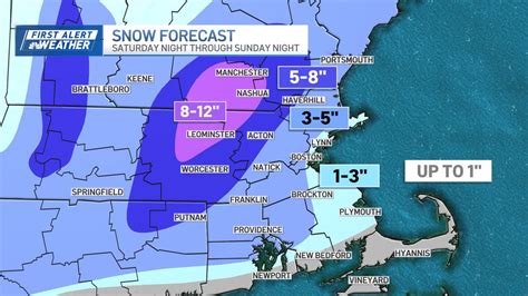 Boston winter storm: How much snow could Massachusetts get this weekend ...