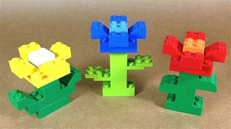 How To Build Lego FLOWERS - 4630 LEGO® Build & Play Box Building Instructions For Kids - YouTube