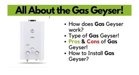 Gas Geyser vs Electric Geyser (July 2023) - Which is better?