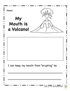 My Mouth is a Volcano Activities | Volcano activities, First day of school, Reading themes