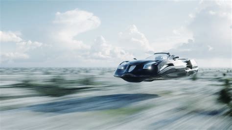 Futuristic Flying Car