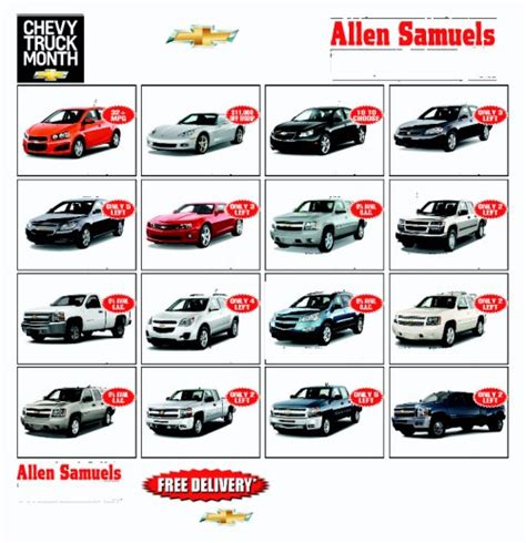 Ennis Chevrolet Dealer, Allen Samuels Autoplex Presents Chevrolet Inventory Liquidation Sale ...