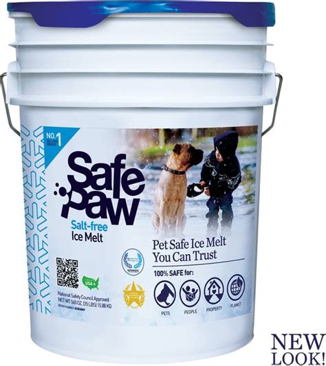 SAFE PAW PetSafe Ice Melt for Dogs & Cats, 35-lb pail - Chewy.com