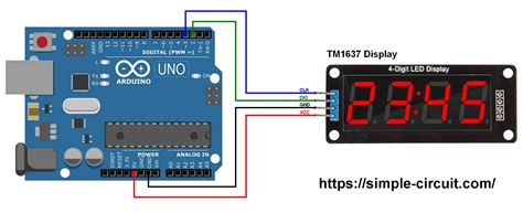 Interfacing TM1637 4-Digit 7-Segment Display With Arduino, 55% OFF