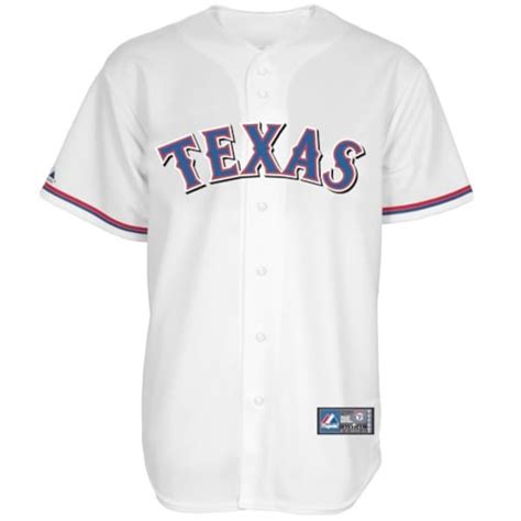 Majestic Texas Rangers White Baseball Jersey - Fanatics.com