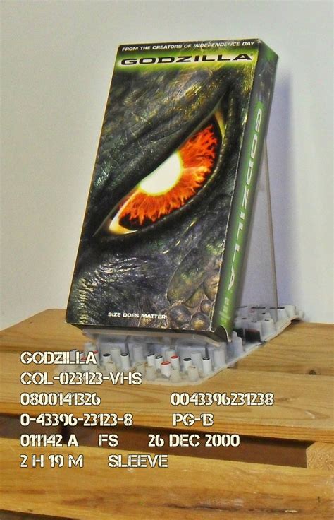 VHS - GODZILLA