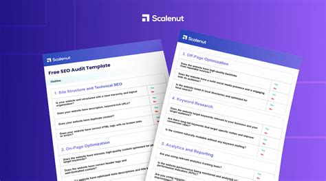 Free SEO Audit Template for Your Website