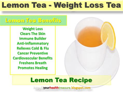 Lemon Tea Benefits - How to Make Lemon Tea? | Health Treasure