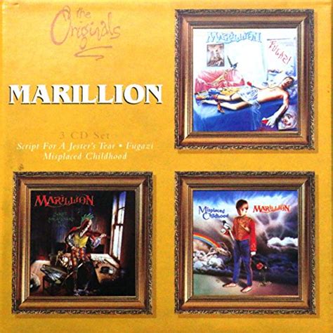 Marillion Fugazi CD Covers