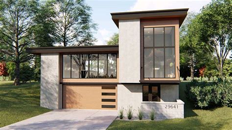 Modern House Plan - 3 Bedrooms, 2 Bath, 2682 Sq Ft Plan 52-376