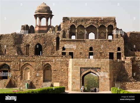 The Purana Qila in Delhi, India. It was the citadel of Dina-panah, the ...