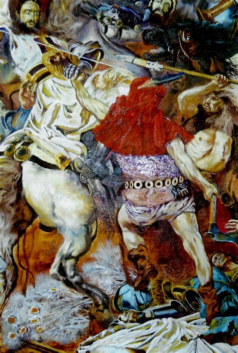 Battle of Grunwald Painting by Henryk Gorecki