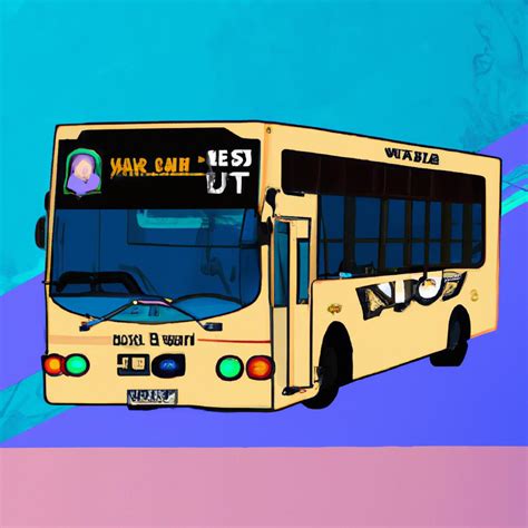 Cre8AI.art | Generated art for 'An Anime Style version of Dublin Bus'