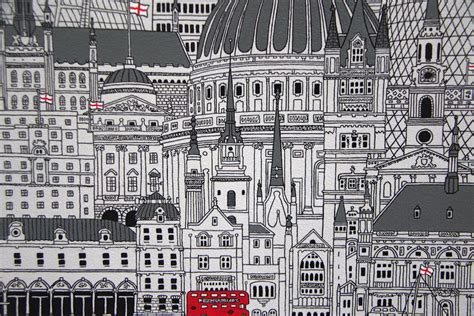 London - large London cityscape painting