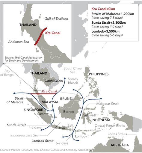 Thailand Dreams of Constructing Massive Canal Linking Indian, Pacific ...