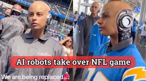 AI robots infiltrated an NFL game with a secret mission ¡Welcome to the ...