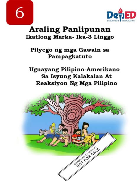 Q3 - AP6 - WLAS3 - Ugnayang Pilipino-Amerikano Sa Isyung Kalakalan at ...