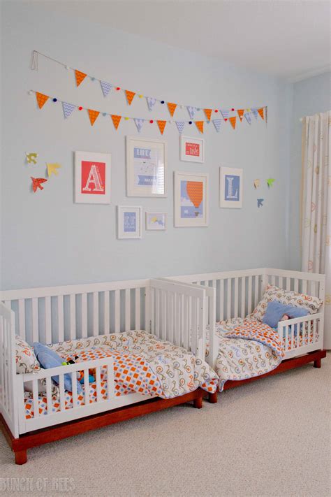 Twin Boys Toddler Room - Project Nursery