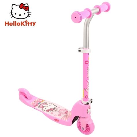 Hello Kitty Children Kick Scooter Lightweight 3 Wheels Kids Outdoor ...