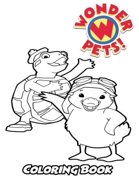 Wonder Pets Coloring Book: Coloring Book for Kids and Adults, Activity Book with Fun, Easy, and ...