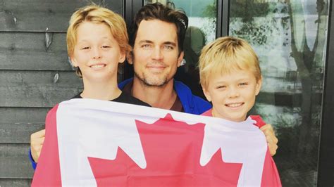 Matt Bomer Shares Rare Photo of Sons in Celebration of Canada Day