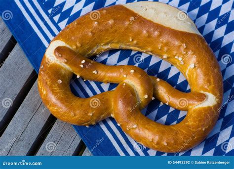 Bavarian pretzel stock photo. Image of foodstuff, brined - 54493292