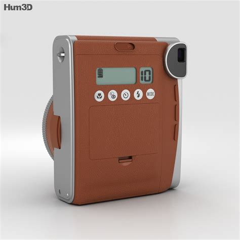 Fujifilm Instax Mini 90 Brown 3D model - Hum3D