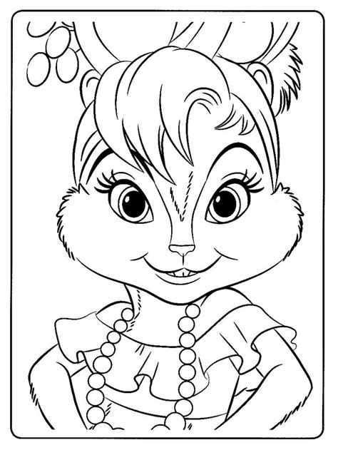 Best Alvin On The Chipettes Coloring Pages - Coloring and Drawing